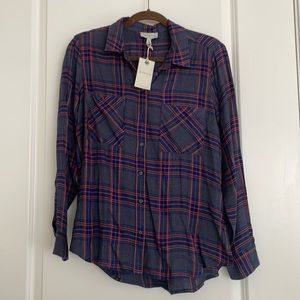 Luck brand flannel. NWT